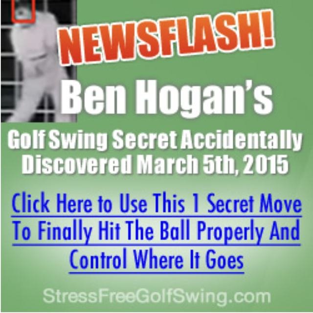 The Stress-Free Golf Swing